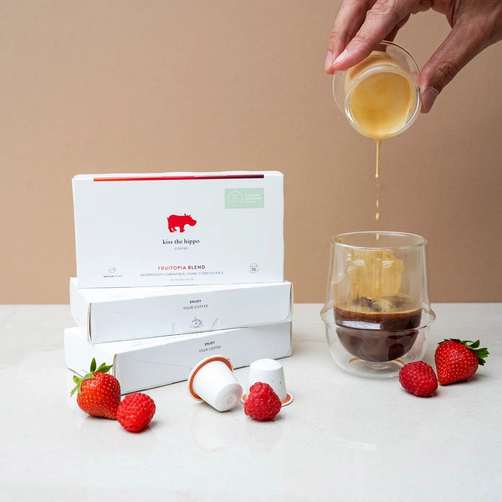 Fruitopia Blend Coffee Capsules - Kiss the Hippo | MORNING – Morning Europe